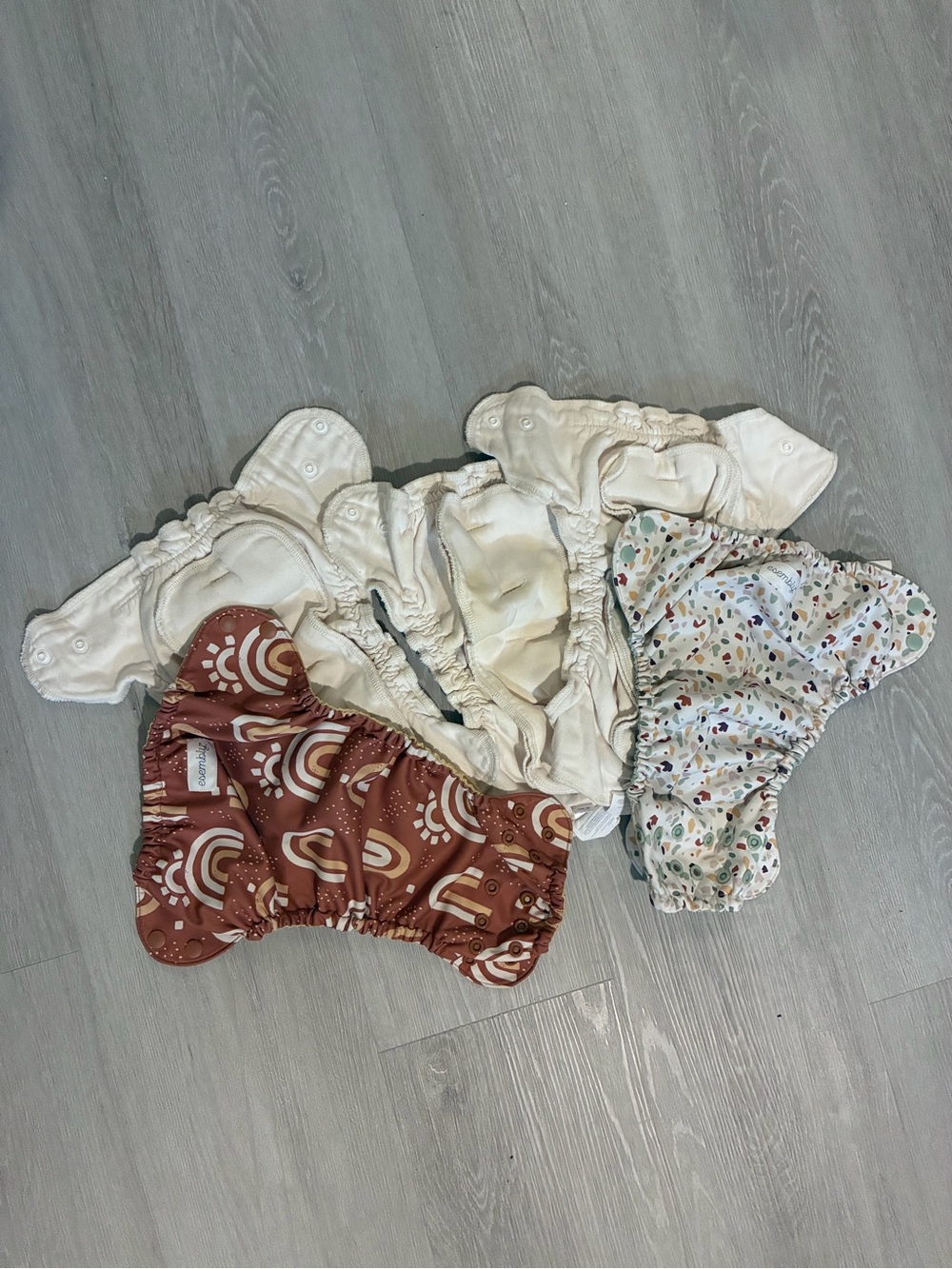 Essembly size 1 cloth diaper bundle